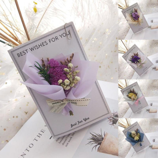Charming Mini Dried Flowers Bouquet for Stylish Home Decor and Thoughtful Gifting