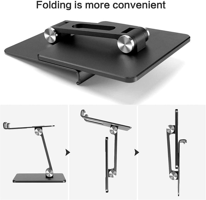 Adjustable Ergonomic Metal Stand for Phones and Tablets - Optimize Your Device Interaction