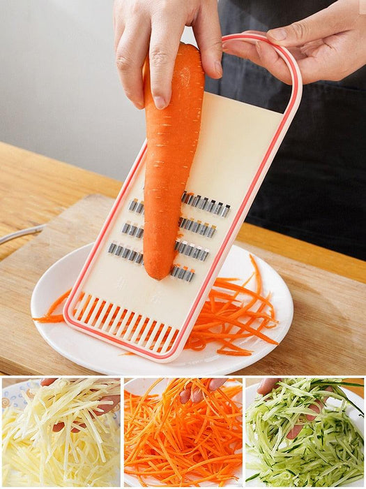 Culinary Precision Vegetable Slicing and Grating Set - Elevate Your Cooking Skills