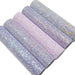 Sparkling Purple Chunky Glitter Fabric Roll - Must-Have for Creative DIY Projects