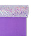 Sparkling Purple Chunky Glitter Fabric Roll - Must-Have for Creative DIY Projects