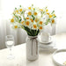 Silk Narcissus Flower Bouquet: Timeless Elegance for Refined Interiors