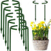 Adjustable Plastic Plant Support Stakes: Optimize Plant Growth