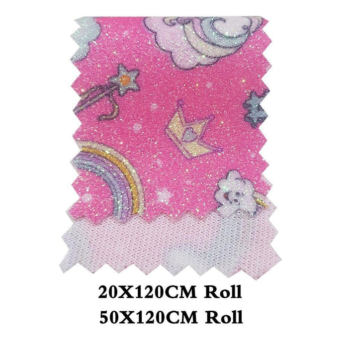 Enchanting Unicorn Sparkle Fabric Roll: Transform Your DIY Crafts and Home Decor