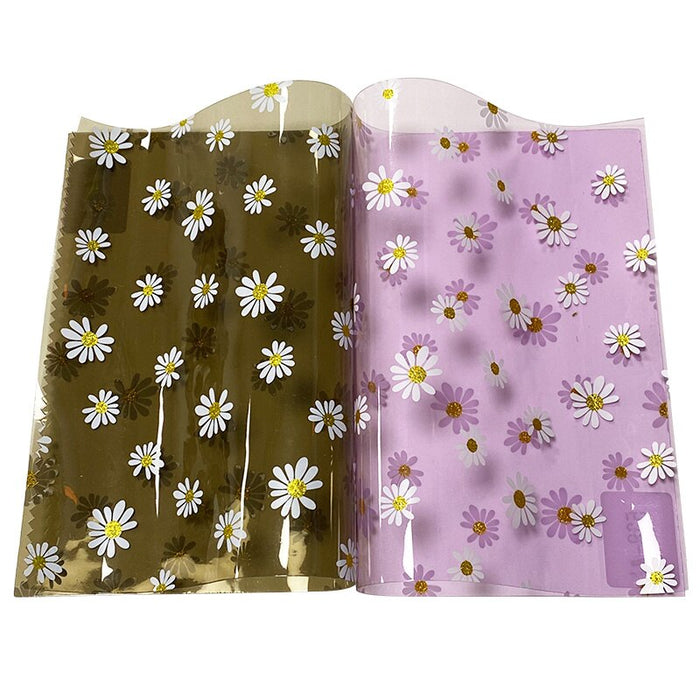 Floral PVC Film Fabric: Multifunctional Crafting and Home Decor Solution