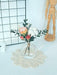 25CM Handcrafted Natural Dried Flower Bouquet - Vintage American Charm