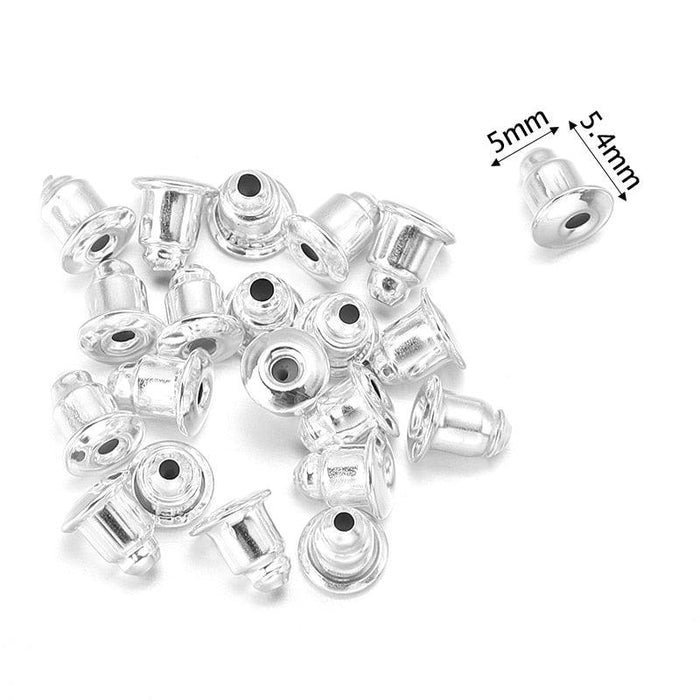 500 Rubber Earring Back Stoppers: Must-Have Supplies for Comfortable and Secure Jewelry Creations