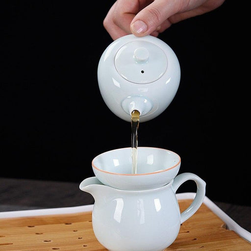 Travel Tea Set with Xishi Teapot - Enjoy Tea Serenity Anywhere