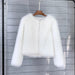 Elegant Creamy White Fur Jacket: The Ultimate Winter Fashion Statement