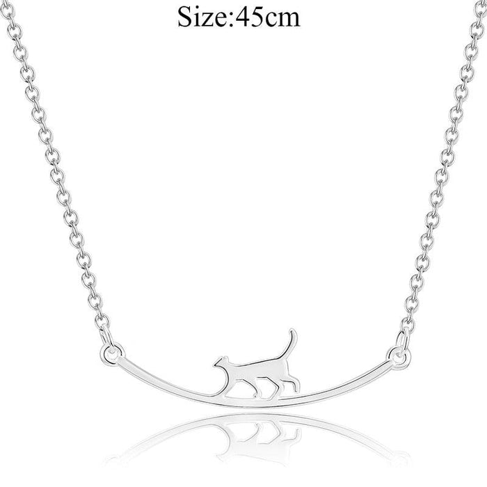 Chic Personalized 925 Silver O Pendant Necklace for Women - Minimalist Jewelry Must-Have