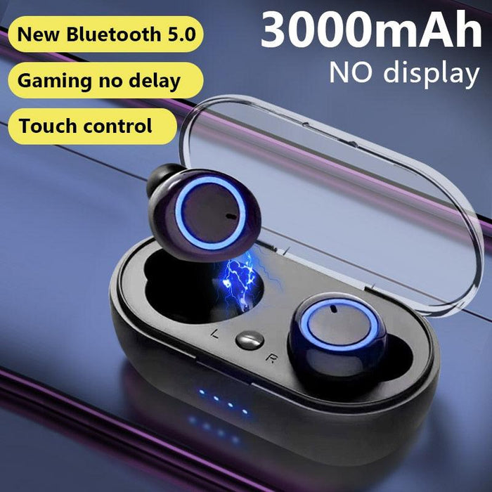 Active Lifestyle Wireless Earbuds Set with 3500mAh Charging Case