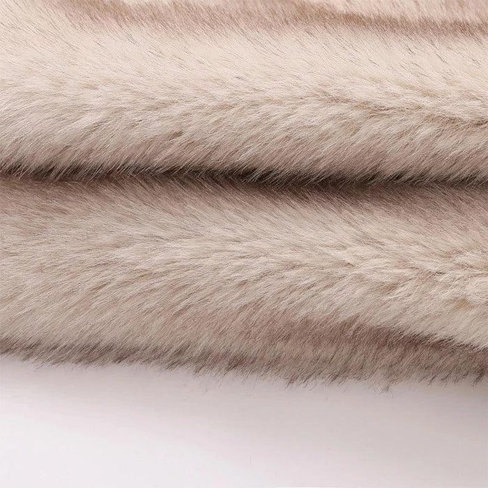 Luxe Gradient Faux Fur Coat | Winter Glamour Must-Have