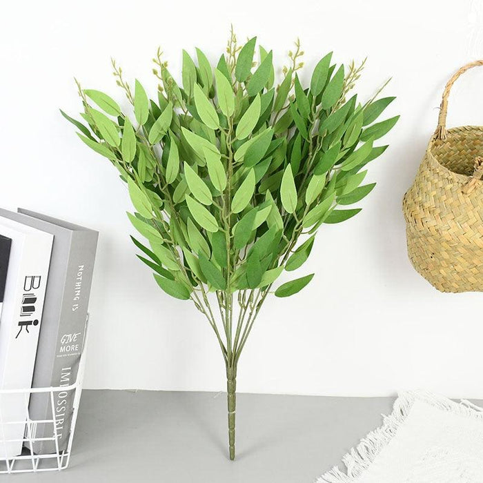 Silk Greenery Foliage Bouquet for Home Decor and Events