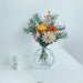 Pastoral Elegance: Handcrafted 25CM Natural Dried Flower Arrangement