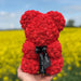 Eternal Love Rose Bear: A Stunning Floral Emblem of Affection