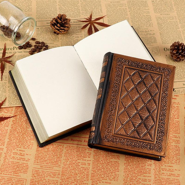 Luxurious European-Inspired PU Leather Journal for Creative Expression