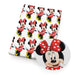 Elegant Minnie Mouse Faux Leather Crafting Sheet - Transform Your Projects