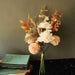 Champagne Dandelion Elegance - Artificial Floral Arrangement