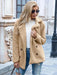 Chic Oversized Plush Faux Fur Teddy Coat - Women's Essential Outerwear