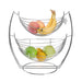 Stylish Stainless Steel Fruit and Candy Storage Tray