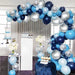 Elegant Blue Macaron Balloon Arch Kit - Transform Your Celebrations with Luxurious Style