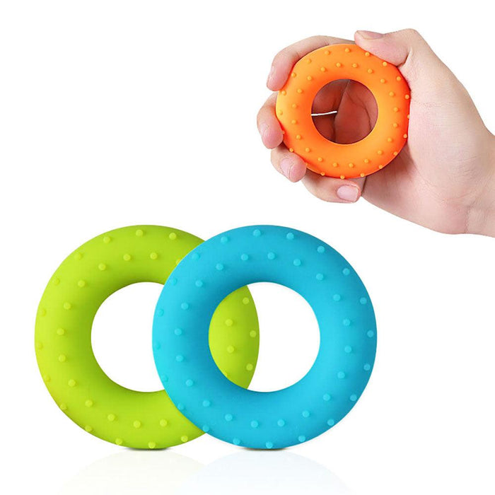 Silicone Finger and Forearm Strength Trainer - Ultimate Dexterity Booster