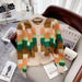 Winter Chic Multicolor Plaid Knit Cardigan | Stylish O-neck Sweater