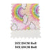 Glittering Rainbow Faux Leather Crafting Roll - Ignite Your Imagination with a Splash of Color