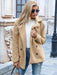 Chic Oversized Plush Faux Fur Teddy Coat - Women's Essential Outerwear