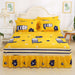 Elegant Lace Ruffle Pillow Sham Duo - Opulent Bedroom Revamp