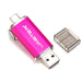 Premium 2-in-1 Type-C USB Flash Drive - Golden Metal Design with High-Speed Data Transfer and Enhanced Security