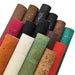 Exquisite Crafting Fabric Set: Synthetic Leather, PVC Vinyl & Cork - 0.7mm Thickness, 30x135cm