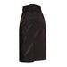 Elegant High-Waisted Faux Leather Midi Skirt for Women's Autumn-Winter Collection