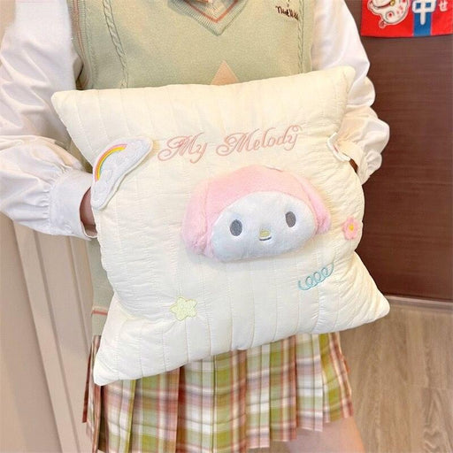 Charming My Melody & Kuromi Soft Pillows - Sanrio Cartoon Design