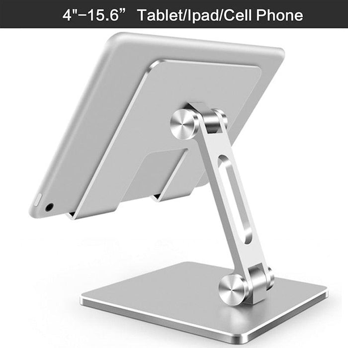 Adjustable Ergonomic Metal Stand for Phones and Tablets - Optimize Your Device Interaction