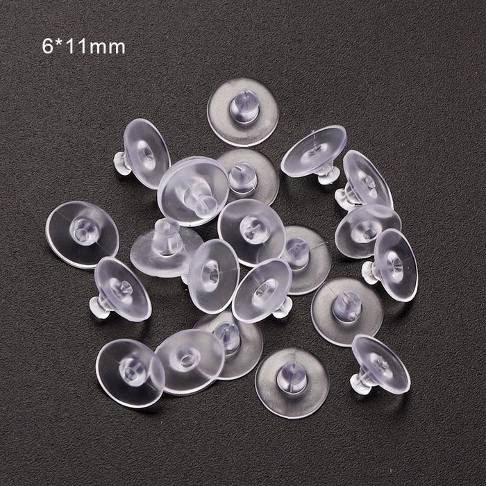 Rubber Ear Backs Stopper Stud Earring Back Supplies DIY Jewelry Make  Accessories