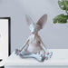 Serenity in Style: Sphinx Cat Yoga Figurine for Your Workspace