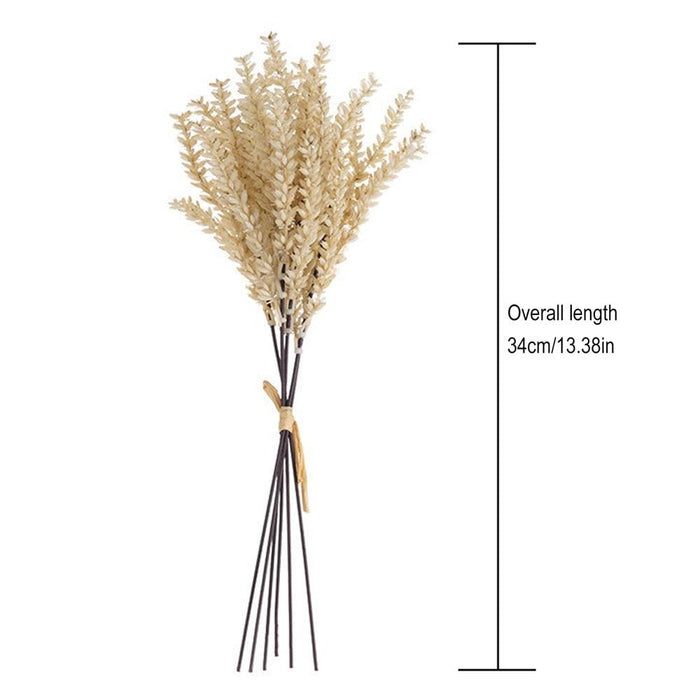 Elegant Silk Pampas Grass Bouquet - Set of 6