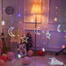 Twinkling LED Star Lamp Curtain Garland Fairy String Lights for Magical Festive Ambiance