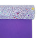 Sparkling Purple Chunky Glitter Fabric Roll - Must-Have for Creative DIY Projects