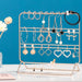 Sleek Scandinavian Jewelry Display Rack: Stylish Organizer for Accessories