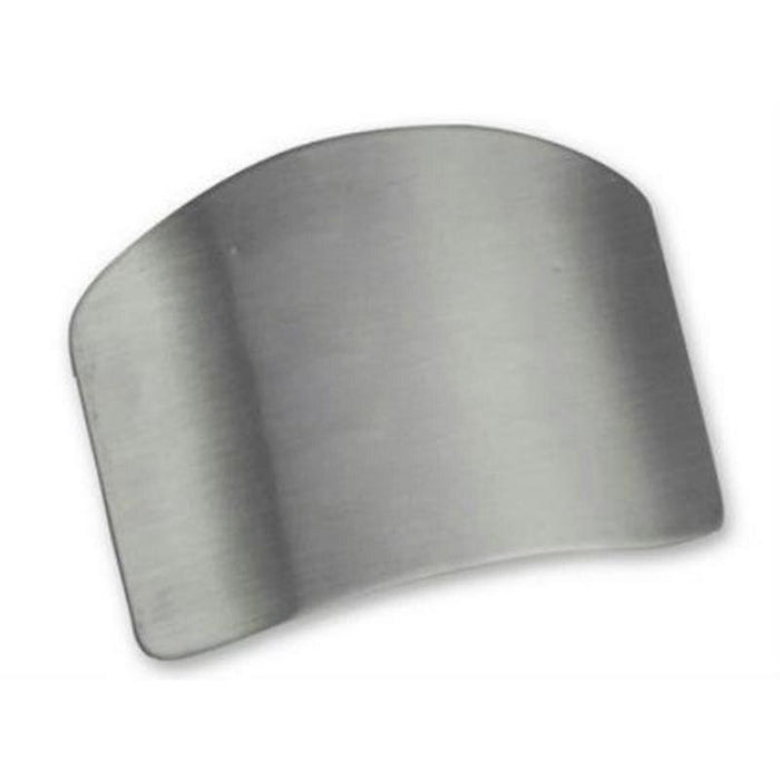 Effortless Vegetable Cutting: Stainless Steel Finger Guard for Safe and Easy Kitchen Prep