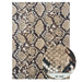 Exotic Python Pattern Vegan Leather Roll for Creative Handmade Accessories