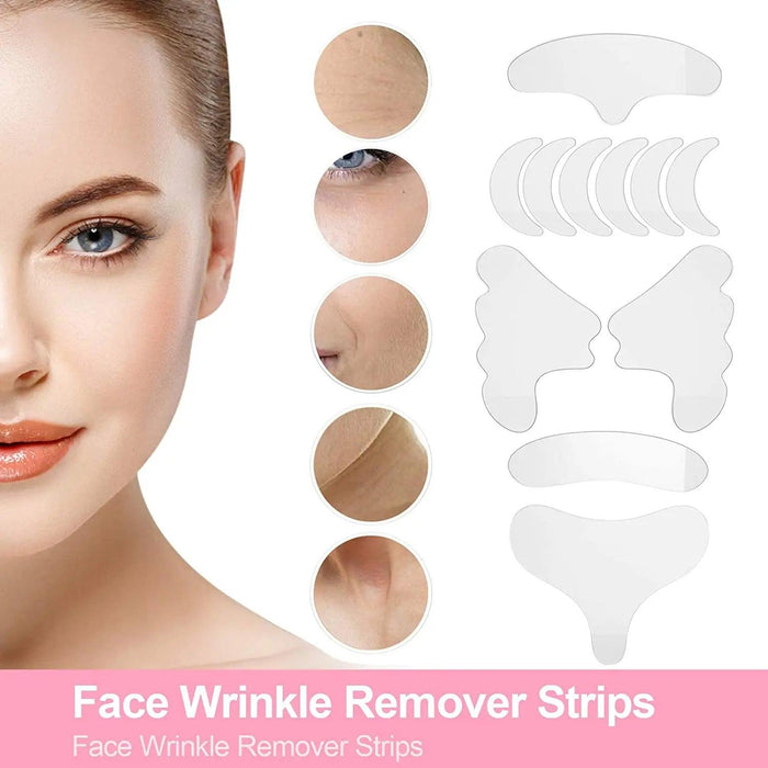 Silicone Anti-Wrinkle Patch Set for Ultimate Youthful Skin Revitalization