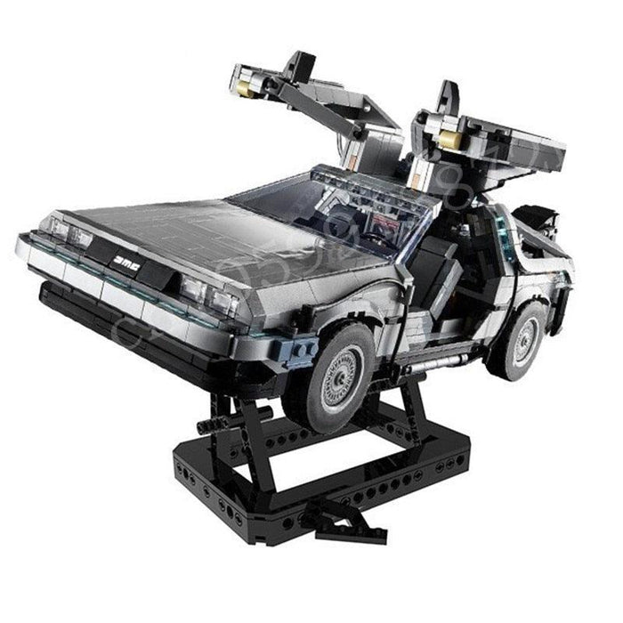 DeLorean Time Machine Building Blocks Set - 119-Piece Kit