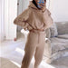 Effortlessly Chic Women's Knit Sweater and Pants Set for Stylish Comfort