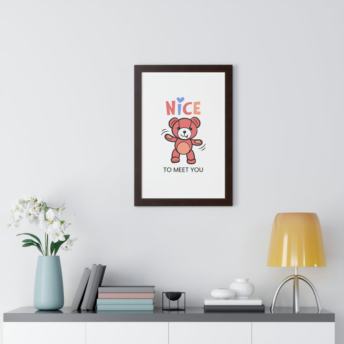 Eco-Chic Vertical Poster for Sustainable Home Styling