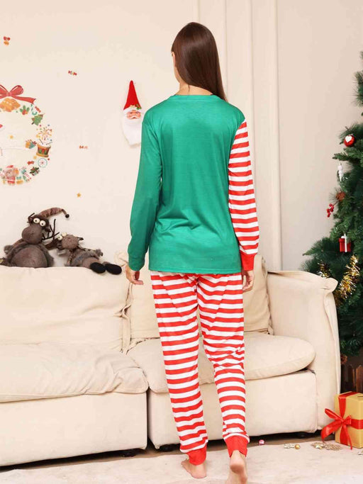 Festive Holiday Comfort Set: Merry Christmas Top and Pants for Cozy Celebrations