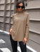 Chic Ribbed Turtleneck Pullover Sweater