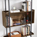 Stylish Multi-Purpose Industrial Organizer Rack for Home and Office